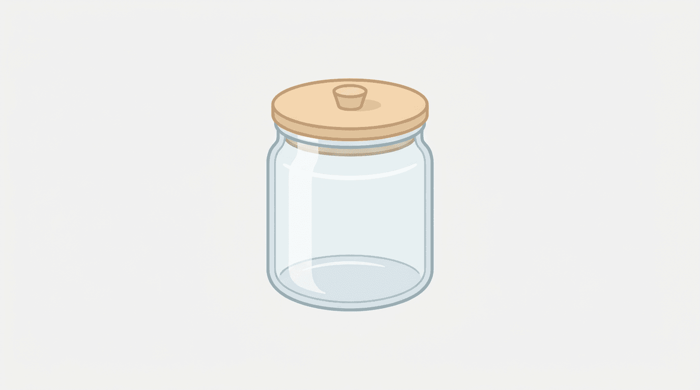 Jar with lid
